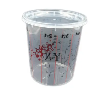 Factory Price Auto Mixing Cups Spray Plastic Paint Mixing Cup for Car Spray Painting