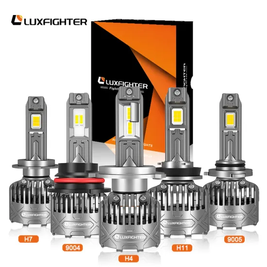 LUXFIGHTER 180W 17000Lm LED Headlight Bulb for Car Truck Motorcycle (H11/H4/H7/9005/9006)