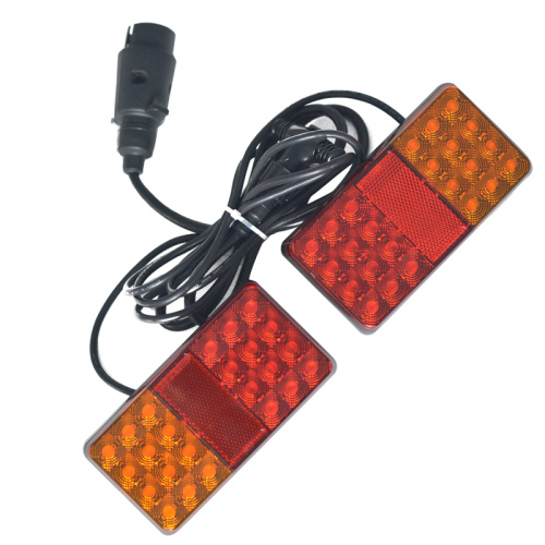 12 વી એલઇડી બલ્બ ટ્રેલર/ટ ing ઇંગ ટર્ન પૂંછડી લાઇટ્સ કિટ કોમ્બિનેશન ટ્રક લેમ્પ