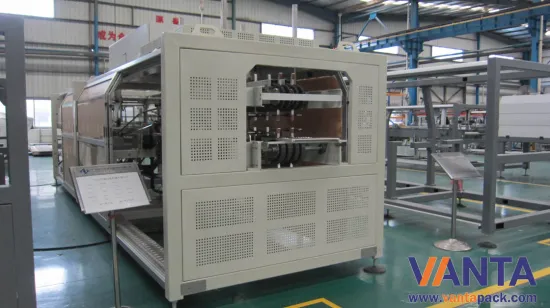 Intelligent Case Packer High Speed Automatic Carton Wrap Around Packer 60 Cpm