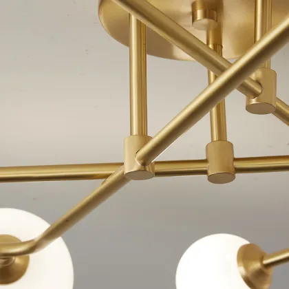 Custom Cooper Hanging Lighting for Home Decor - Ceiling Chandelier