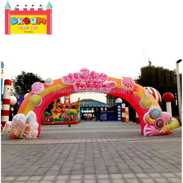 Dream Kiddie Inflatable Birthday Arch - Race Start/Finish Line Arch for Sale