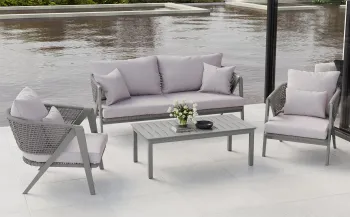 Aluminum Modular Garden Sofa Set