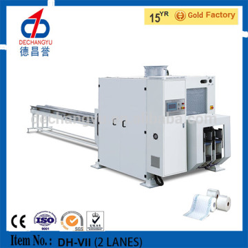 DH-VII 2 lanes CE, ISO Certification chinese exporter serive small scale and large capacity waste log saw cutter 2 lanes