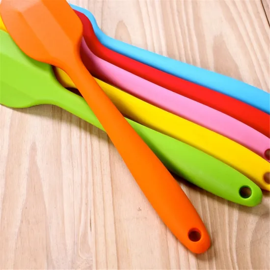 colorful baking tool cake cream butter silicone spatula