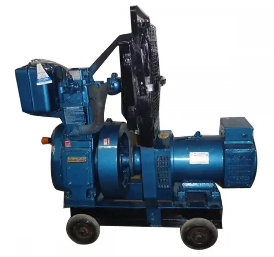 10KVA open generatorsingle cylinder 3 phase 380V