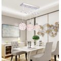 LEDER Modern Clear Crystal Pendant Light