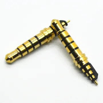3.5mm 5 pole headphone plug with 4.5 mm double tray 24 mm length Wholesale