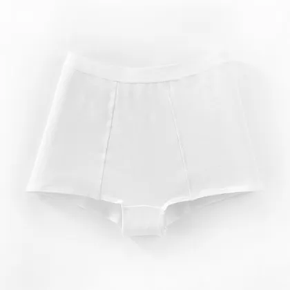 Ladies Pure Cotton Plus Size Solid Color Boxers