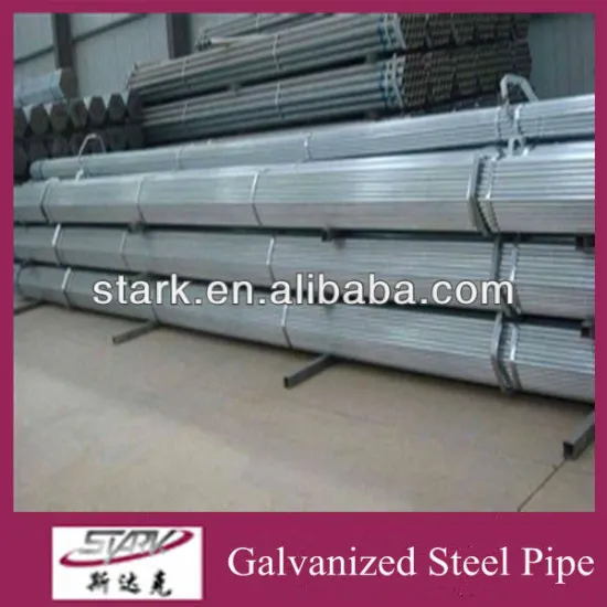 thin wall galvanized steel 6 inch pipe