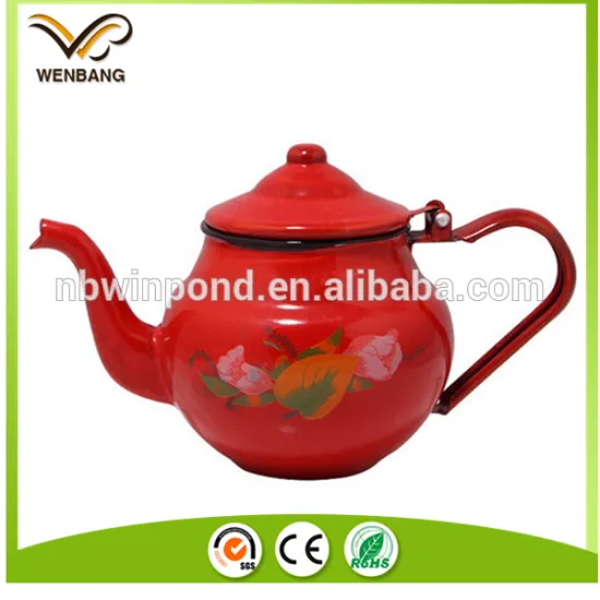 Indian market favored red wedding tea kettle