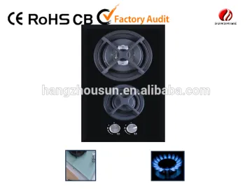 new 2 burner gas stove for kitchen appliance