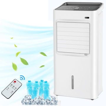 Portable Conditioner Fan with 9L Water Tank, Remote Control, 3 Speeds, 12H Timer, Digital Evaporative Air Cooler