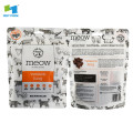 biodegradable food grade cat mixed food bag zip