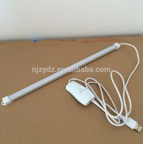 Creative notebook USB light LED strip lights warm white light 5W 35cm long dual control lamp