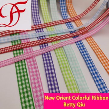 China Ribbon Manufacturer Produce Check Ribbon