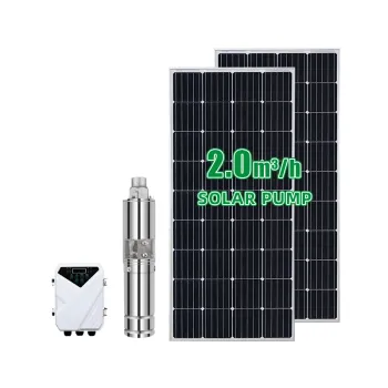 High-Power 12V to 72V Solar Pump System with 2m Cable: 0.5-2.2m³/h Flow Rate and 80-1100W Output