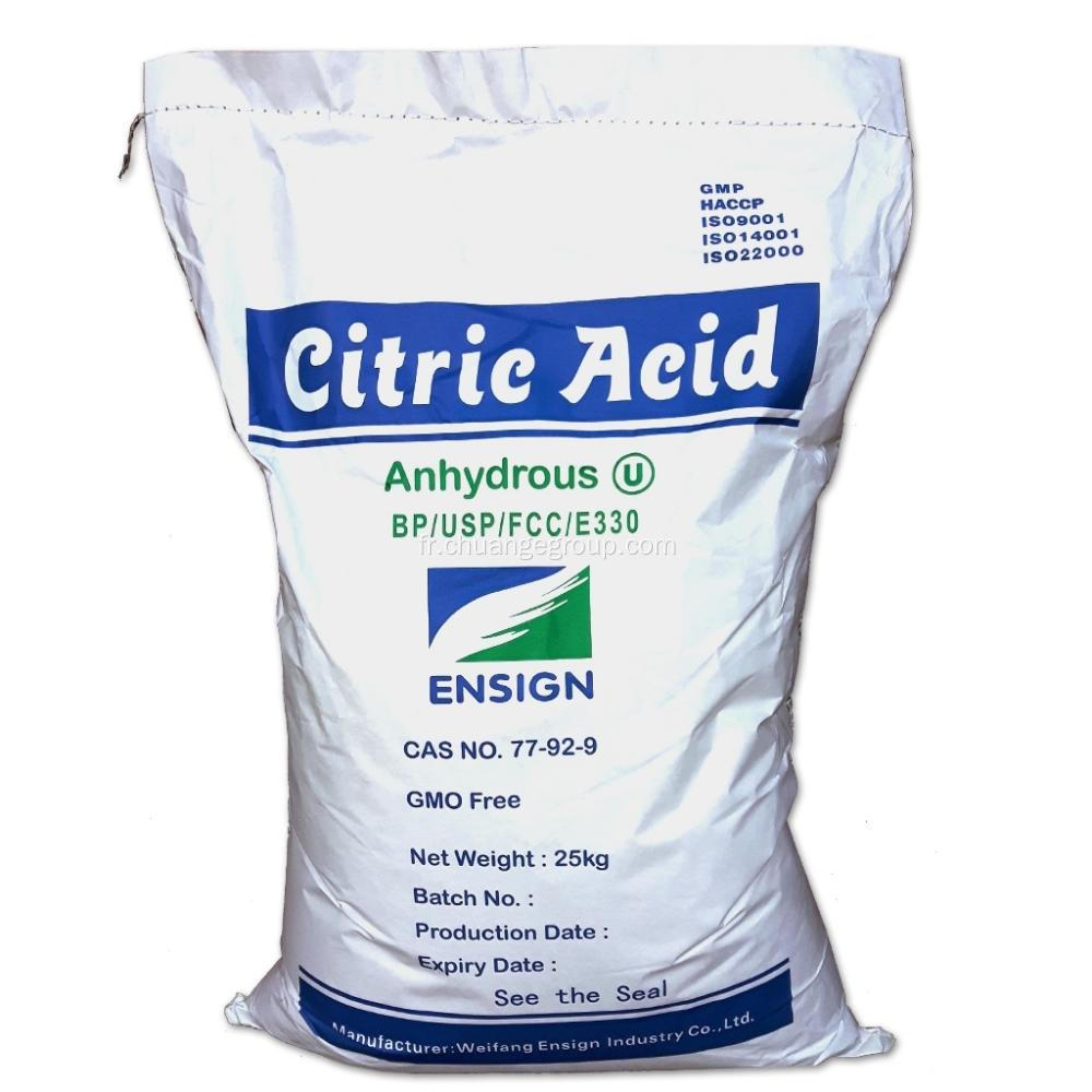 Citric Acid Anhydres TTCA / Ensign / Union Marque