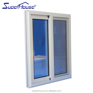 Superhouse Australia Standard Sliding Windows: Double Glazed and Dust Proof with Flyscreen