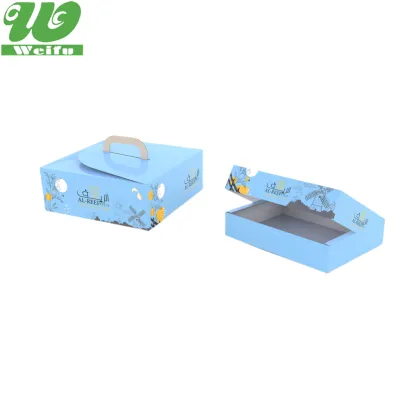 Custom Kraft Paper Burger Box for Fast Food Takeaway