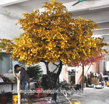 garden decoration artificial ginkgo tree
