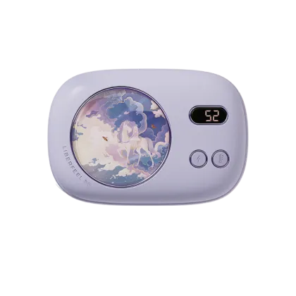 Pocket OEM Logo 10000mAh Portable ADATA Display Hand Warmer Power Bank