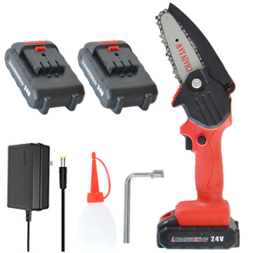 Cordless Electric Mini Chainsaw 4 Inches