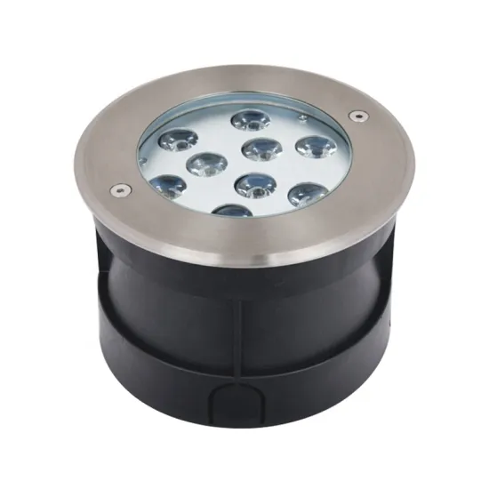 Embedded stainless steel underwater light