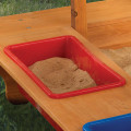 Außensandkästen mit Abdeckungen Holzfaltbares Sandbox