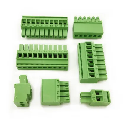 3.81MM side vertical plug-in terminal socket plug