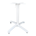 High quality D680x720MM Casting aluminum high and low folding table base