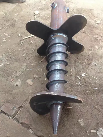 Solar Construction Ground Screw Pile Screw Anchor
