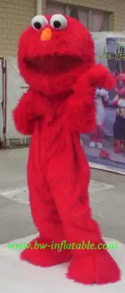Elmo Mascot Costume Party