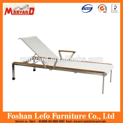 Garden furniture stackable garden sun lounger