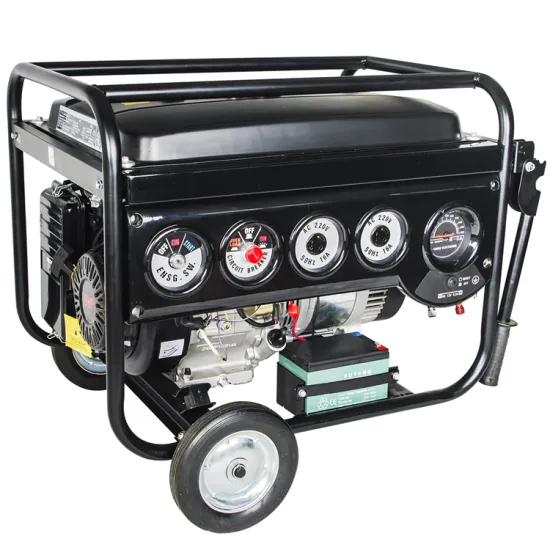 3kVA 3kW Electric Start Petrol Fuel Generator for Export