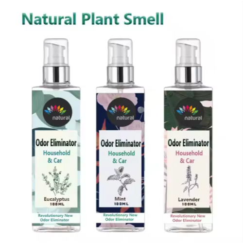 Жительную жидкость с дезодоризацией домашних животных в удобной бутылке с брызги