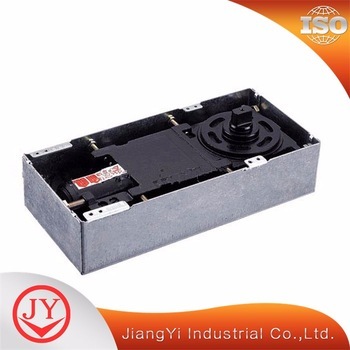 Glass Door Stainless Steel Floor Double Spring