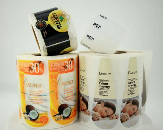 Custom Sticker Printing Medical Product Bottle Pack Labels