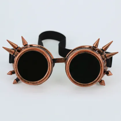 Steampunk Kaleidoscope Windshield Glasses for Clothing Matching