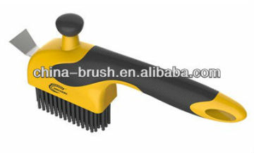 2013 new steel wire brush with plastic handle sc-901