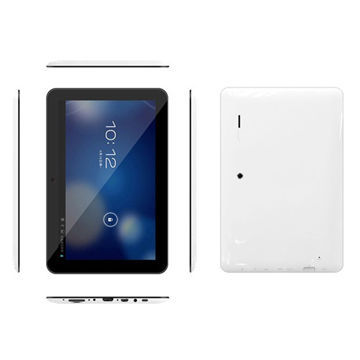 10.1-inch Tablet PC, 1,280 x 800 IPS/1.6GHz/1G + 8G/Bluetooth/Android4.1.1/8,000mAh/HDMI/Dual-camera