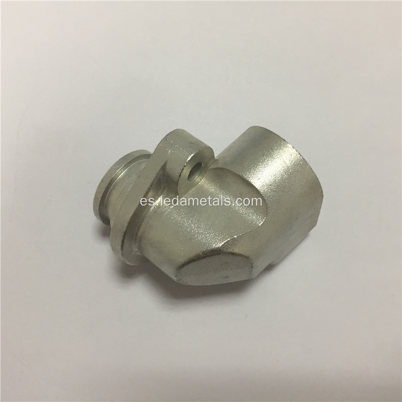 90 ° CONJUNTO CONCUNCIÓN CNC Mecanizado de acero carbono galvanizado