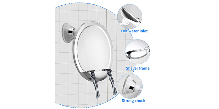 Bathroom Mirror With Shaver Socket