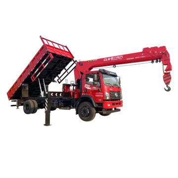 Dongfeng D1S 4x2 12-Ton 4-Section Boom Crane Truck: Versatile Solution for Road Construction, Rescue, and Lifting Operations