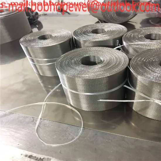 Stainless steel contrast mat net reverse dutch weave wire Filter Mesh