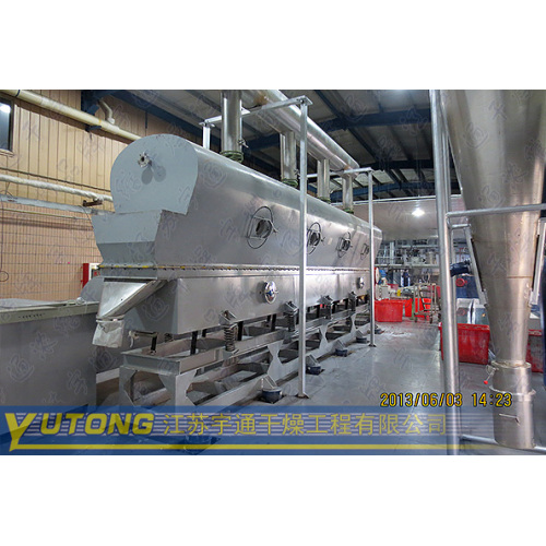 Egg Horizontal Vibrating fluid bed dryer