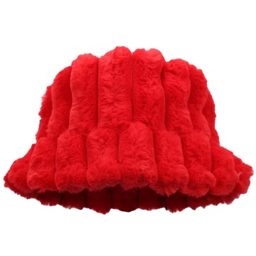 Hot Selling Winter Hats: Vintage Stripe Fleece Furry Warm Hats for Women