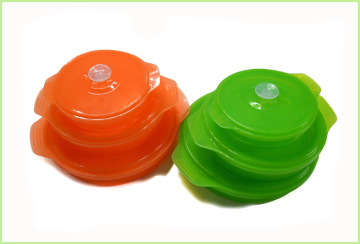 Non-Toxic Food Grade Silicone Folding Lunch Box