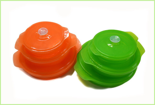 High Quality Silicone Collapsible Lunch Box