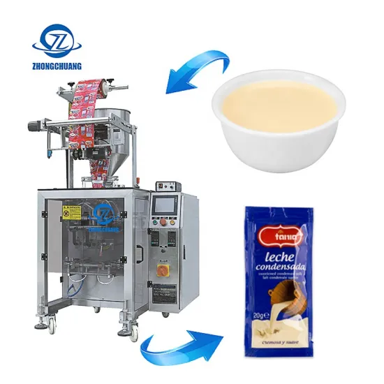 Automatic Sauce and Condensed Milk Filling and Sealing Machine